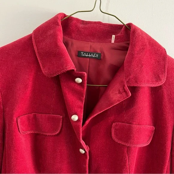 Tahari Corduroy Jacket - Picture 3 of 4